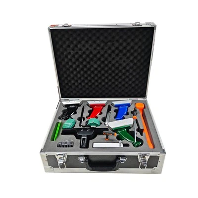 Ilmakanavan leikkaustyökalut laatikolla