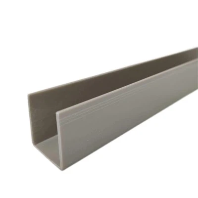 PVC U-profiilitangon tarvikkeet