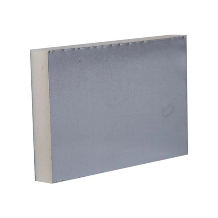 HVAC Air Duct Double Sided Aluminum Foil PU Pre-insulated Panel